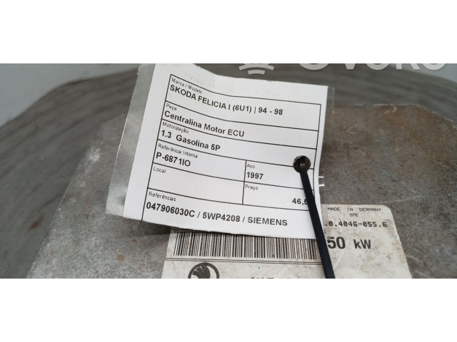 Řídící jednotka 047906030C, 5WP4208 Skoda Felicia I 1997
