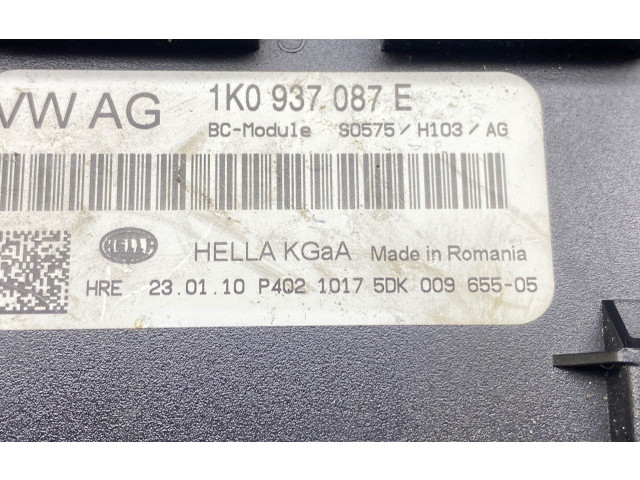 Блок комфорта 1K0937087F, 5390896505 Volkswagen Golf VI