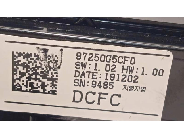 Блок управления климат-контролем 97250G5CF0, 97250G5CF0CA   KIA Niro