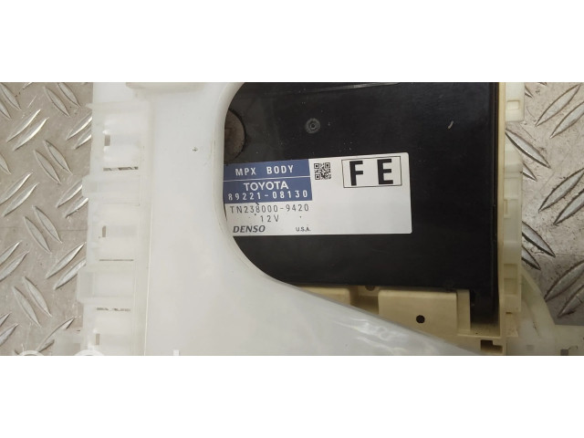 Блок комфорта 8922108130, 8273008100   Toyota Sienna XL30 III   