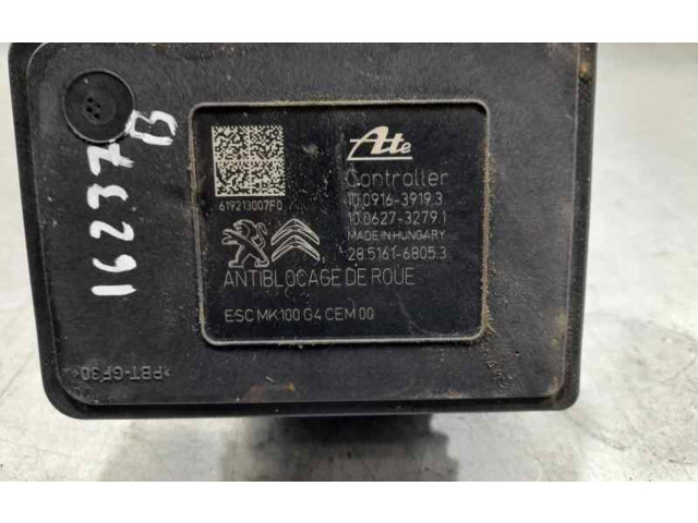 Блок АБС 10091639193, ATE   Peugeot  2008 I  2013 - 2019 года