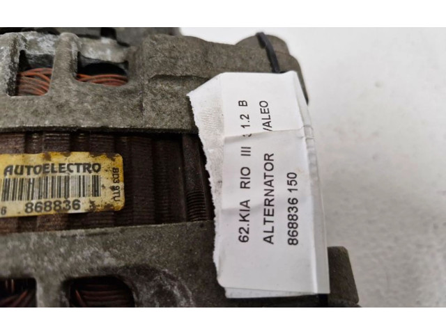 Генератор 868836 KIA Rio
