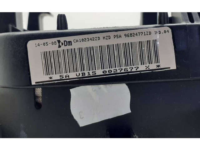 Подушка безопасности водителя 96824771ZD, CA102342ZD   Citroen C5