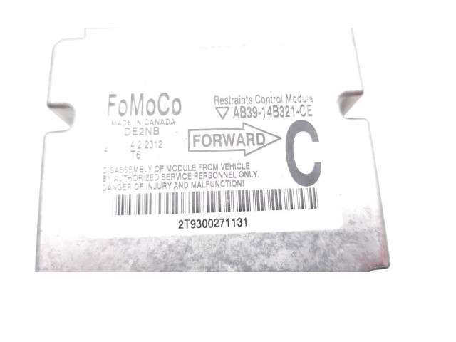 Блок подушек безопасности AB39-14B321-CE Ford Ranger