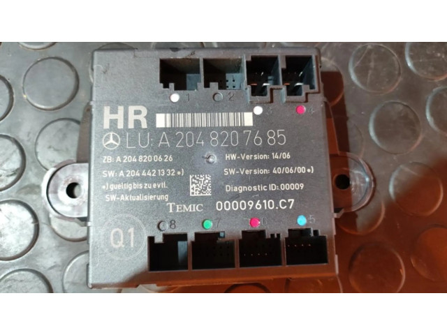 Řídící jednotka A2048207685, MODULOELECTRONICO Mercedes-Benz C W204