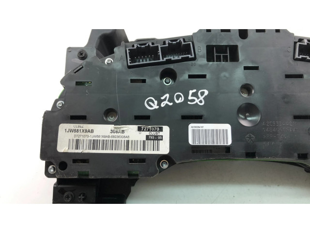 Přístrojová deska  Dodge Caliber 2009 1JW581X9AB  