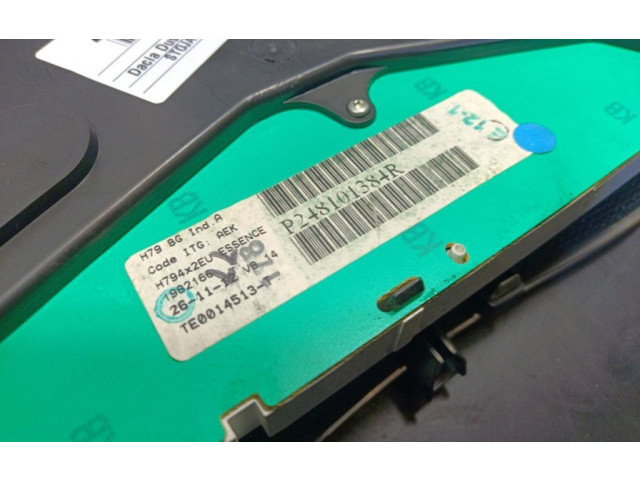 Панель приборов Dacia Duster