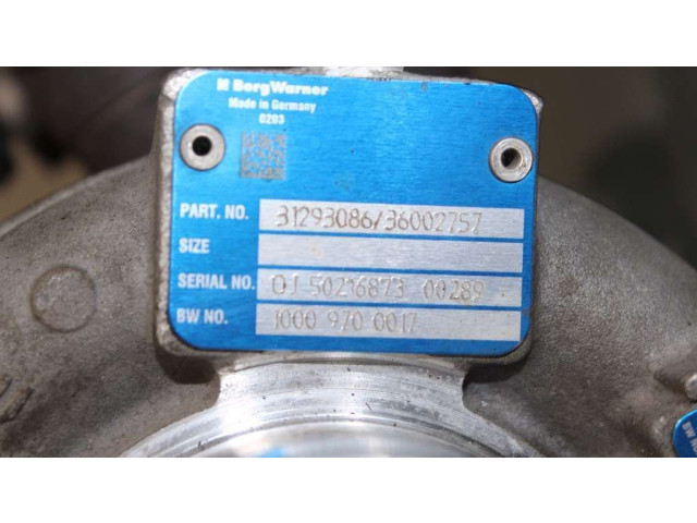  Турбина Volvo V70  36012552         