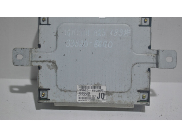 Блок управления двигателя 3392086G0   Suzuki Ignis