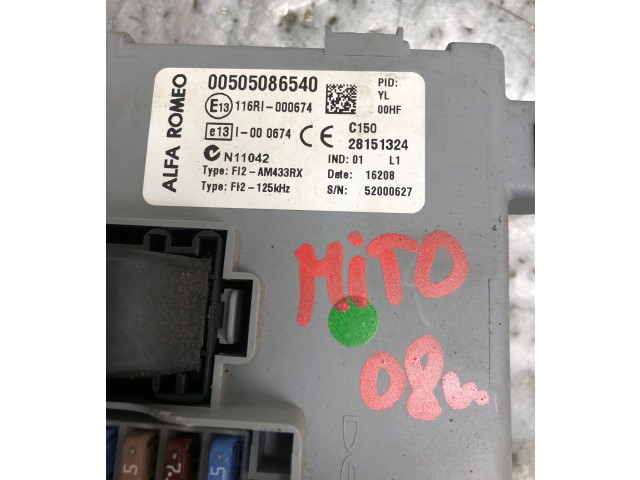   Pojistková skříňka 00505086540   Alfa Romeo Mito 2008