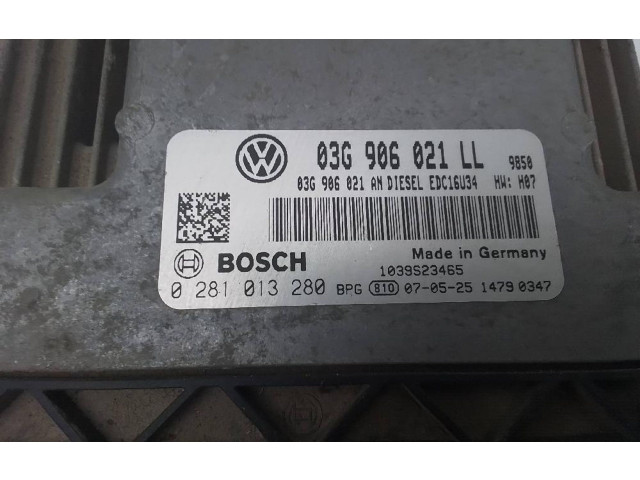 Řídící jednotka 03G906021LL   Volkswagen Caddy 2015