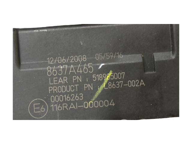 Блок предохранителей 8637A465, 518985007 Mitsubishi Lancer VIII