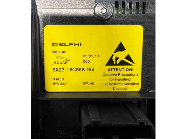 Блок управления климат-контролем 8x2318c858BG, 8x2318c858BG Jaguar XF