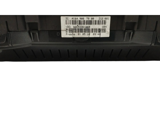 Панель приборов A1649007900, A2C53361660   Mercedes-Benz ML W164       