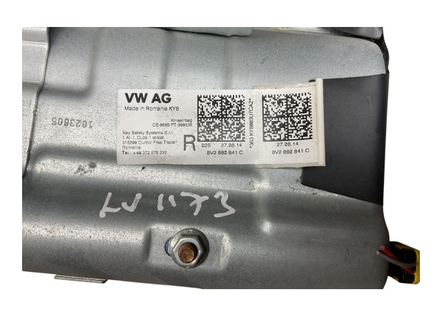 Подушка безопасности для колен 8V2880841C, M1531   Audi A3 S3 8V