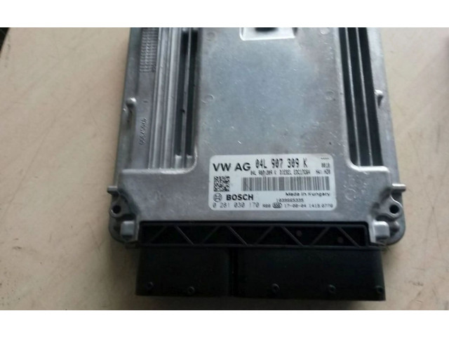 Блок управления двигателя 04L907309K, 04L907309K   Volkswagen Caddy