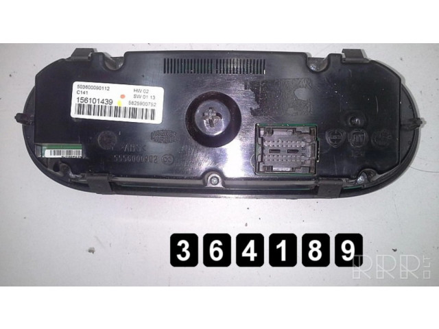 Блок управления климат-контролем 503600090112 156101439 Alfa Romeo Giulietta