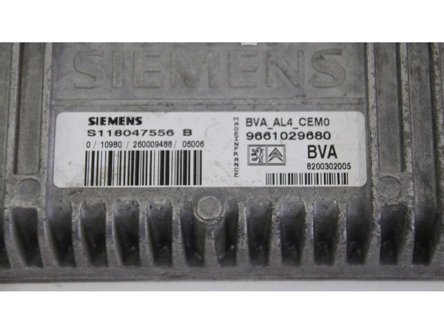 Блок управления коробкой передач 9649759180, S118047513   Citroen Xsara Picasso