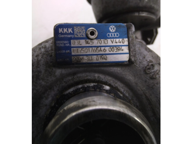 Турбина Audi Q5 SQ5 03L145701D для двигателя Cjca