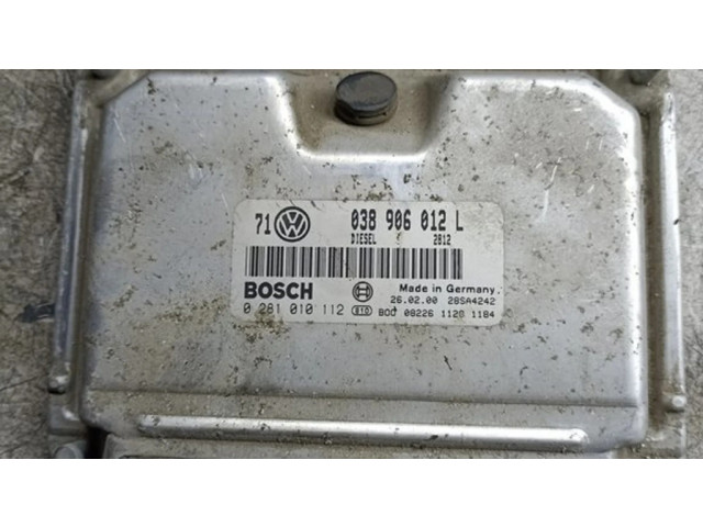 Блок управления двигателя 038906012L Volkswagen Golf IV