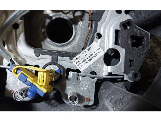 Руль Volkswagen Polo  2002 - 2005 года 6Q0419091K, 3052595      