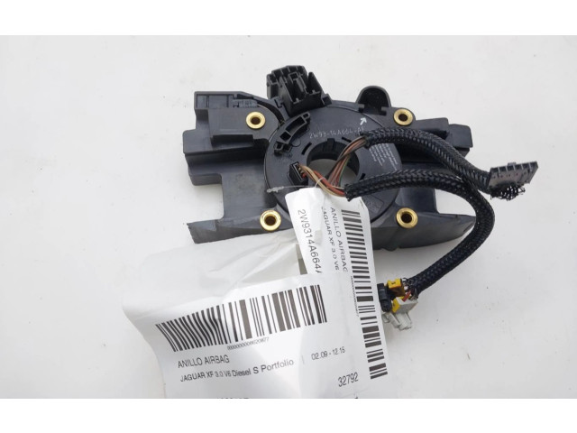 Подрулевой шлейф SRS 2W9314A664AF Jaguar XF X250