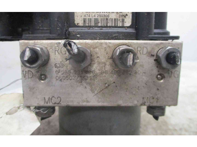 Блок АБС 265800395, 22001133   Citroen  C4 I  2004 - 2010 года