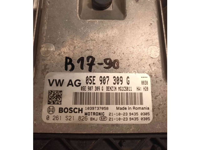 Блок управления двигателя 05E907309G, 0261S21826 Audi A3 8Y