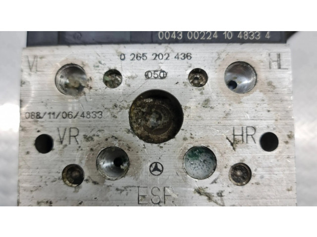 Jednotka ABS A0034319012, 0265202436 Mrcedes-Benz E W210 2000
