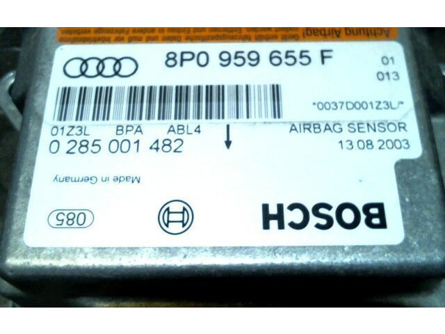 Блок подушек безопасности 8P0959655F, 0000 Audi A3 S3 8P