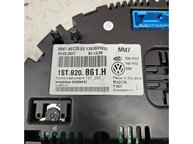 Панель приборов 1ST920861H, 503005986072   Skoda Citigo       
