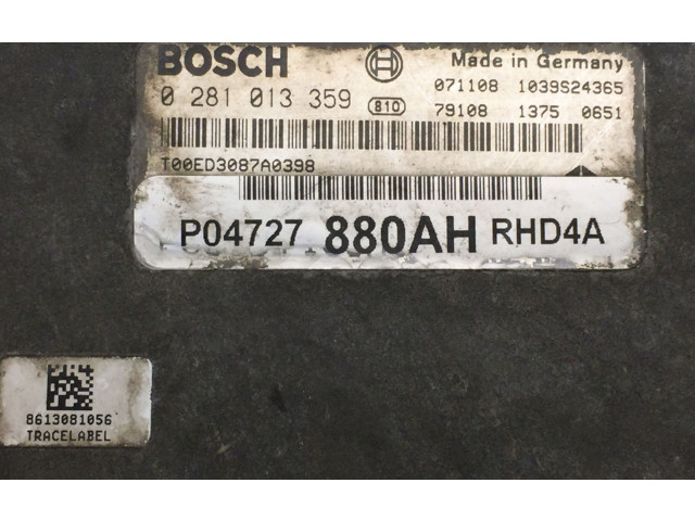 Řídící jednotka P04727880AH, 0281013359 Chrysler Grand Voyager V 2010