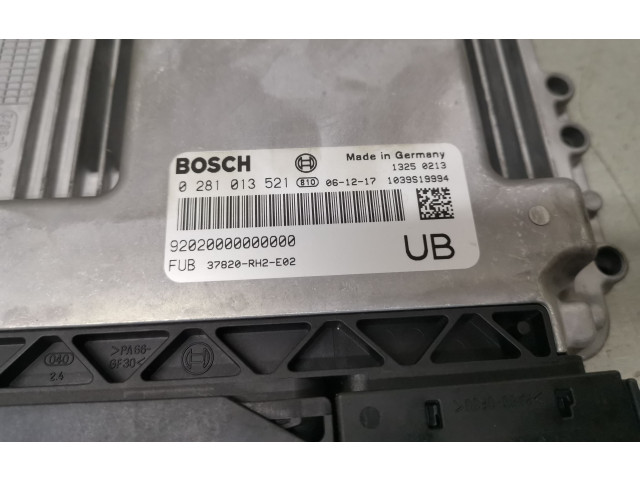 Блок управления двигателя 0281013521, 37825RH2G01C1 Honda FR-V