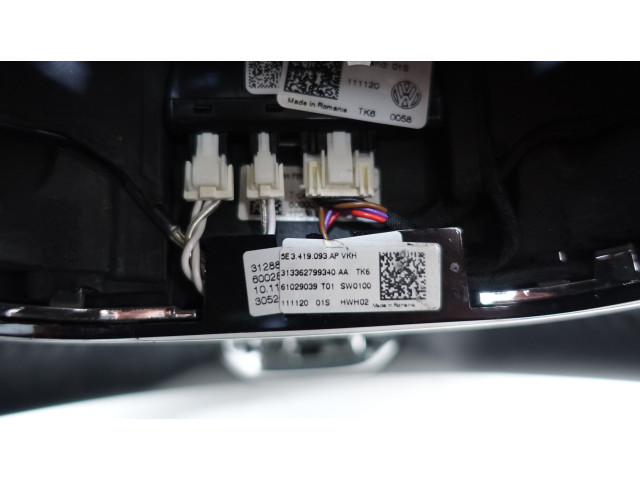 Руль Skoda Octavia Mk4 2019 - года KIEROWNICA MULTIFUNKCYJNA SKODA OCTAVIA IV 4 5E3 5E3419093AP