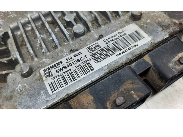 Řídící jednotka Citroen Berlingo 2003