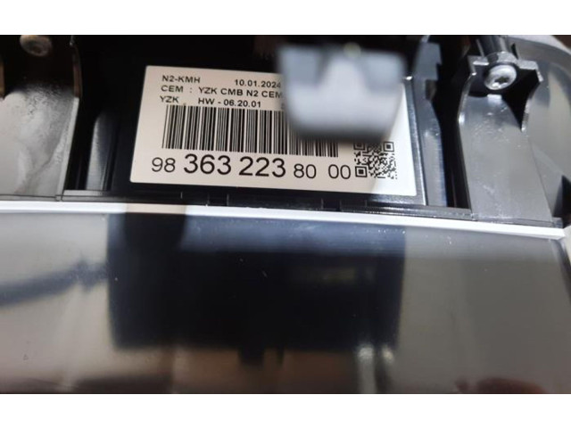 Панель приборов 9836322380   Citroen C3 Aircross       