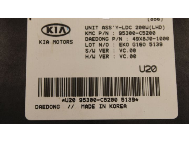 Блок управления 95300C5200, 95300C5200   KIA Sorento