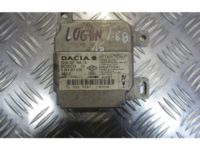 Блок управления надувных подушек 8200307188 Dacia Logan I