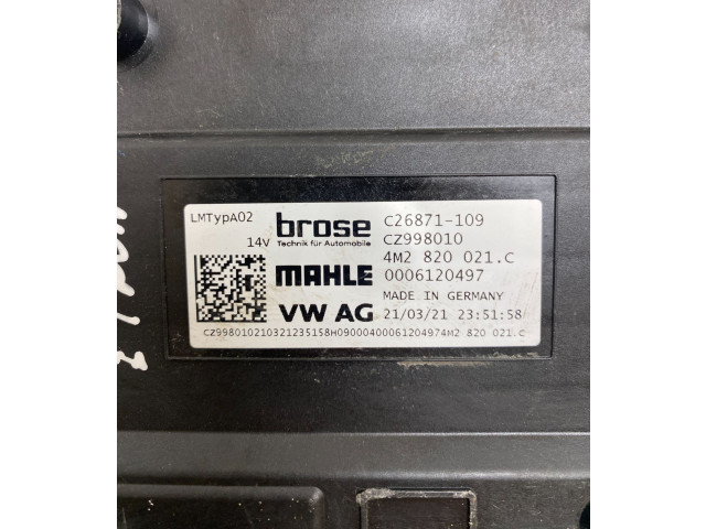 Вентилятор печки    4M2820021C   Audi e-tron