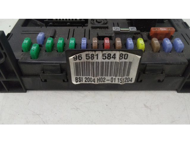Блок предохранителей 9658158480, BSI2004H0201 Citroen C4 I