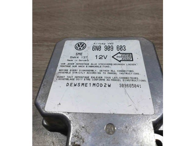 Блок подушек безопасности 6n0909603, 5wk4137   Volkswagen PASSAT B4