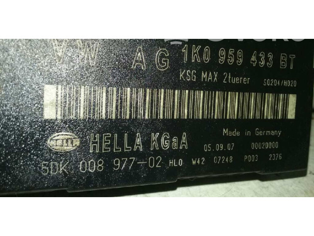 Блок комфорта 1K0959433BT, 5DK00897702 Skoda Octavia Mk2 (1Z)