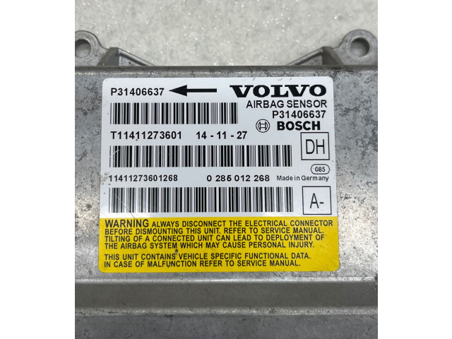 Блок подушек безопасности P31406637, 0285012268 Volvo XC60