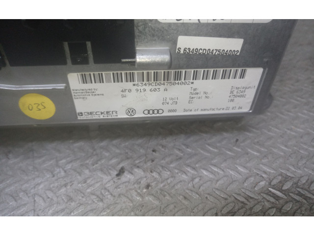 Дисплей 4F0919603A Audi A6 S6 C6 4F