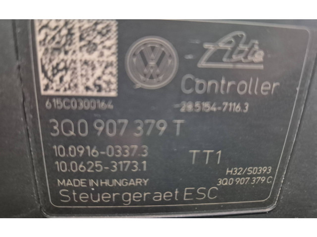 Блок АБС 3Q0907379T, 28515471163 Skoda Octavia Mk3 (5E) 2013 - 2019 года