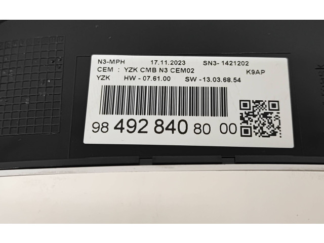 Панель приборов 9849284080   Peugeot Partner III       