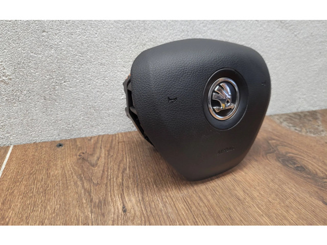 Подушка безопасности водителя 5E0880201, 20131470966 Skoda Rapid (NH)