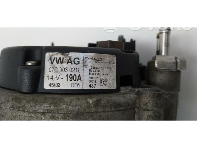 Генератор 07V903021F, DELPHI Volkswagen Phaeton