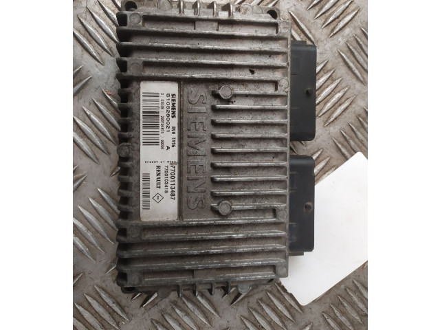 Блок управления коробкой передач 7700113487, 7700113487 Renault Clio II