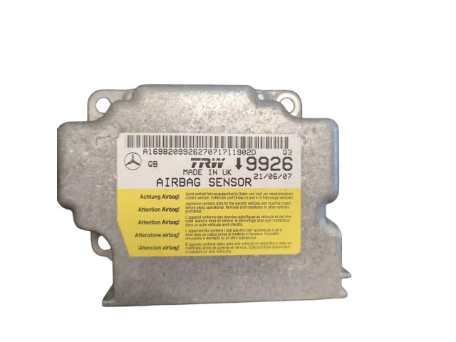 Блок подушек безопасности 1698209926   Mercedes-Benz A W169